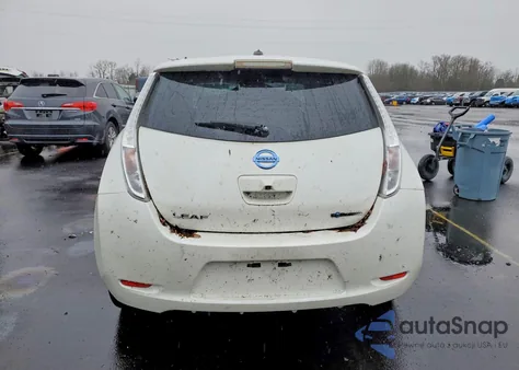 2017 Nissan Leaf S из США, поврежденный, VIN 1N4BZ0CP8HC308069